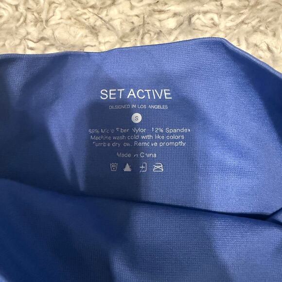 Set active sculptflex leggings-bluebell-small - Picture 5 of 6